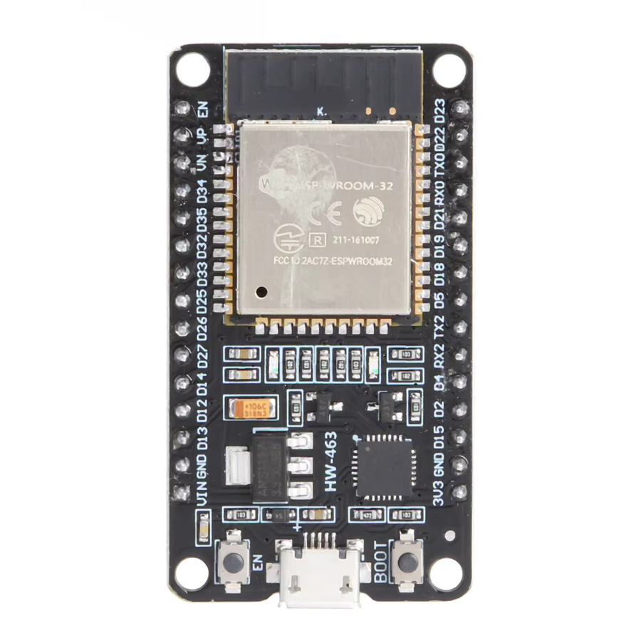 ALLOET 10er Set ESP32 Entwicklungsboard ESP-32S Dual-Core Wireless-Modul mit WiFi und Bluetooth in Schwarz - Bild 3