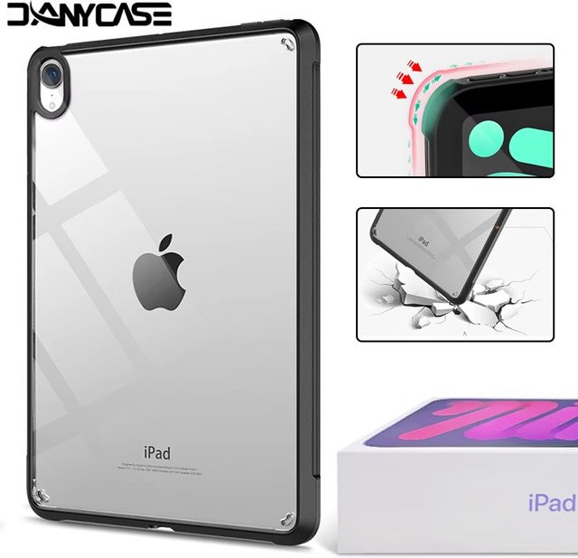 Transparente Silikon Schutzhülle für Apple iPad Pro, Air und mini Generationen - Bild 1