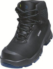 Uvex Sicherheitsschuhe Stiefel 3 MACSOLE S3 Schwarz Größe 46 Weite 10 - Bild 1