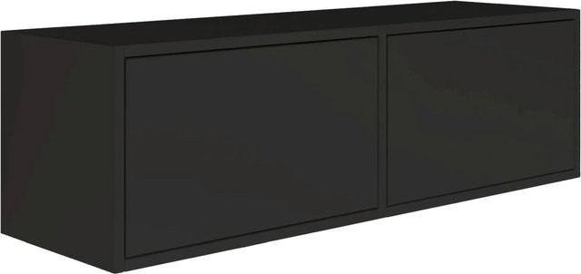 Selsey TV-Hängeboard Framme in Schwarz matt mit einer Breite von 100 cm - Bild 1