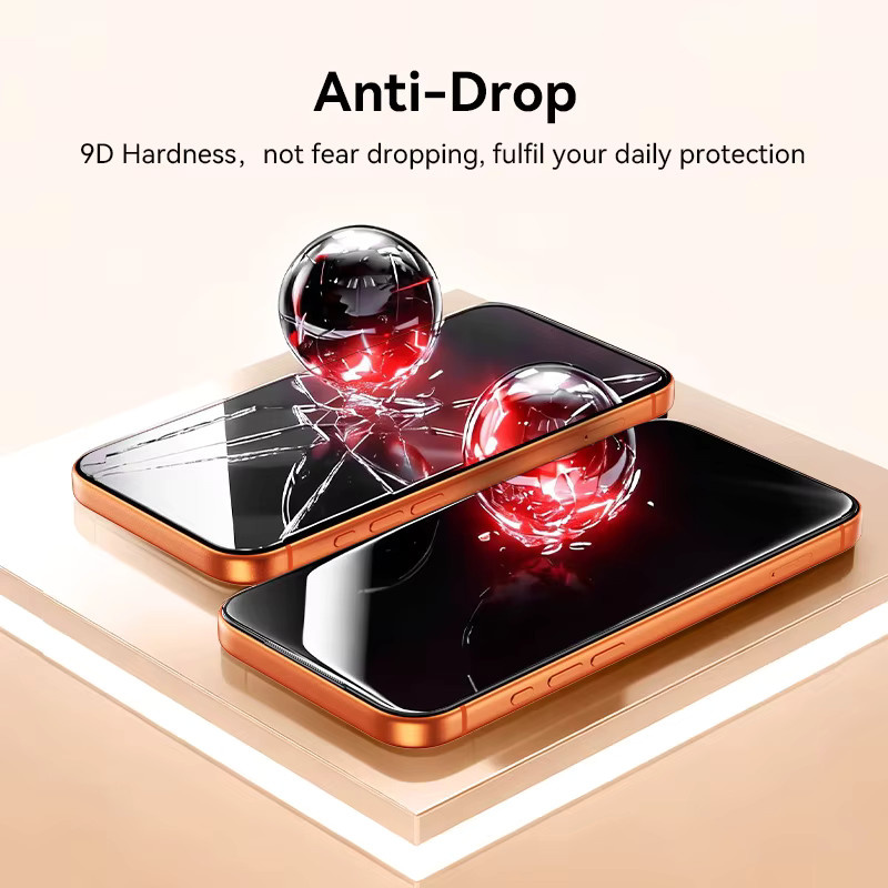 Joyroom Staubfreies HD-Glas Displayschutz aus Hartglas für iPhone 18 Pro Max, iPhone 17 und iPhone 16 Pro Max, transparent - Bild 4
