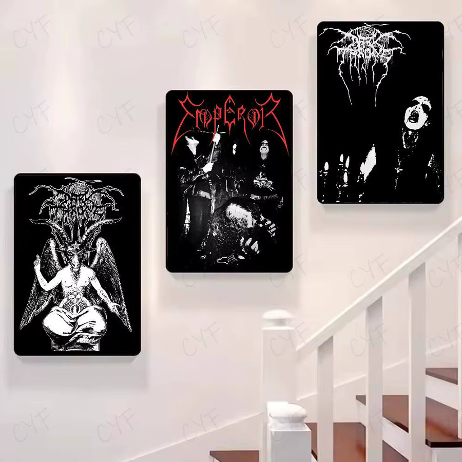 Darkthrone Classic Poster Wanddeko in Schwarz-Weiß für dein Zuhause - Bild 3