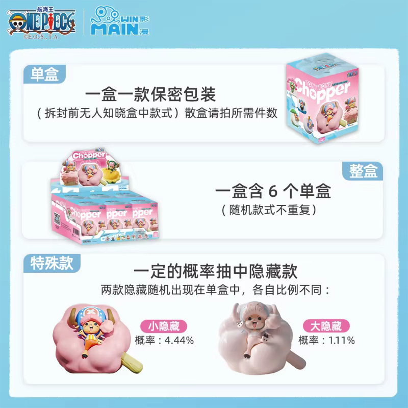 Bandai One Piece Sweet Dream Series Chopper Nachtlampe, wiederaufladbar - Bild 2