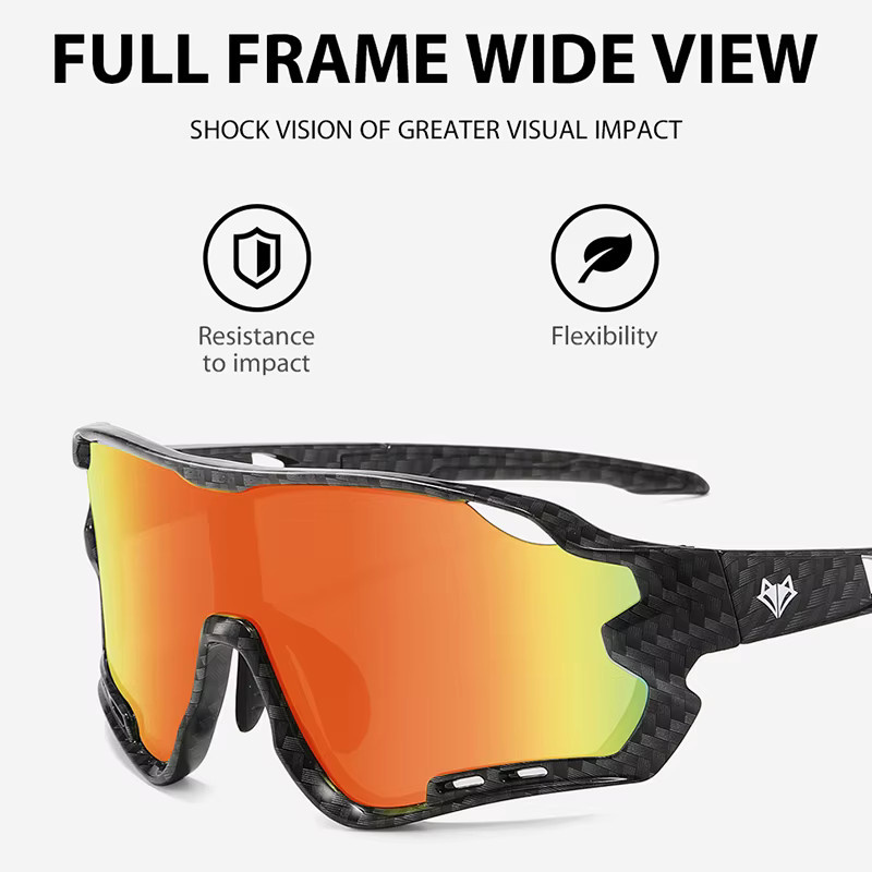 SEPFOX Sportsonnenbrille, Unisex, Vollrand, verspiegelt, Kunststoff - Bild 2