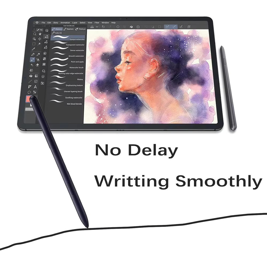 Samsung S Pen Ersatz Stylus für Galaxy Tab S7, S7+, S8, S8+ und S8 Ultra in Schwarz ohne Bluetooth - Bild 3