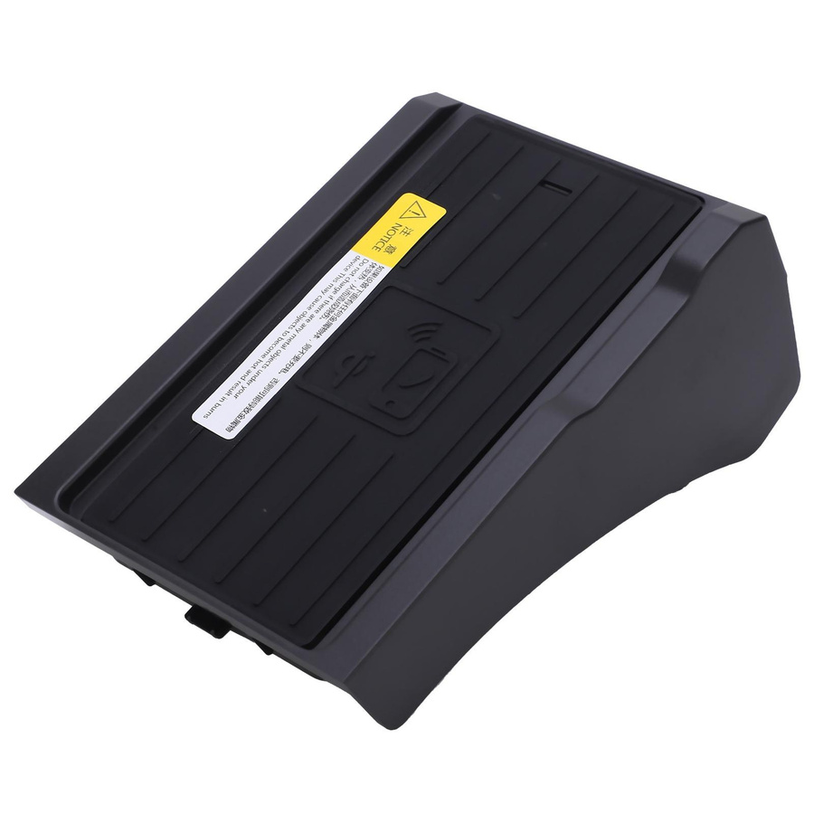 Koogeelife 2-in-1 Kabellose Auto-Ladepad-Matte und Handyhalterung 15W in Schwarz für X5 G05 2019-2021 - Bild 2
