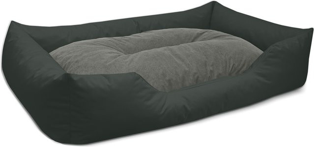 BedDog Hundebett MIMI Hundesofa aus Cordura und Microfaser-Velours in Grau - Bild 1