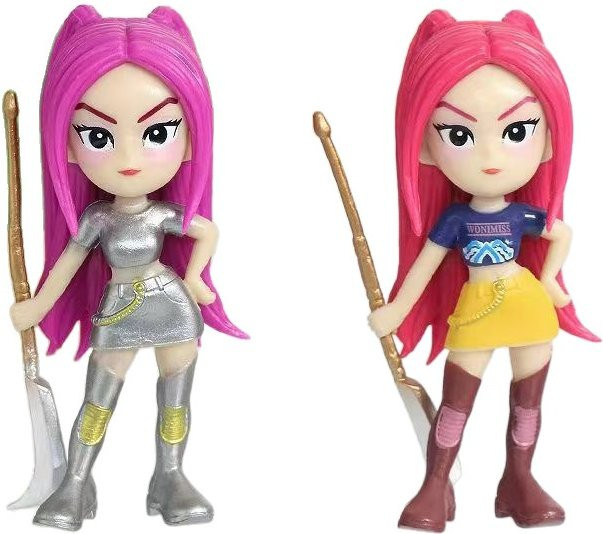 Bandai Demon Hunters Rumi Mira Zoey, Actionfigur, Einzelfigur, 10 cm - Bild 1