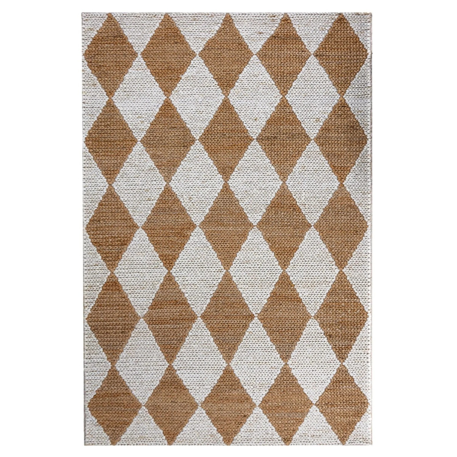 Flair Rugs Kurzflorteppich Effie Jute in Beige, B x T: 120 x 170 cm - Bild 2