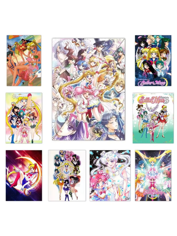 Anime Fantasy Puzzle, Mädchen, Krieger, Seemann, bunt - Bild 4