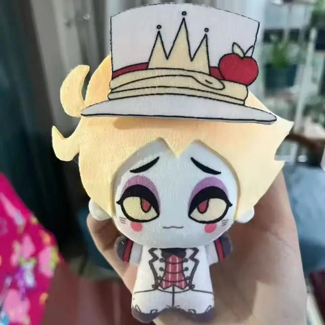 Yiran toy Hazbin Hotel Alastor Vox Lucifer, Plüschtiere, 10cm, ab 14 Jahren - Bild 1