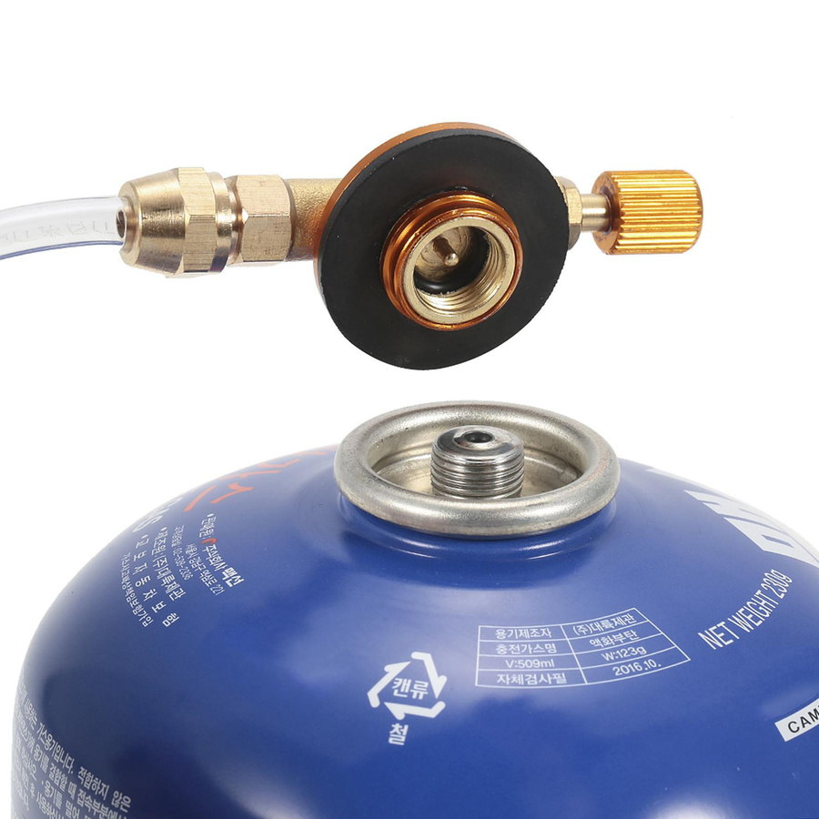 TOMTOP JMS Gasherd Adapter zum Nachfüllen von Gasflaschen für Camping und Outdoor - Bild 2