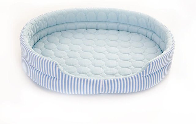 Yiran Furniture Eisseidenkissen für Haustiernester in Blau, Sommer-Kühlkissen für Hunde und Katzen, B/T/H: 48 x 35 cm - Bild 1