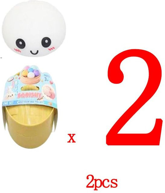 Discover Intime Gedämpfter gefüllter Brötchen Anti-Stressball, Squishies Spielzeug - Bild 1