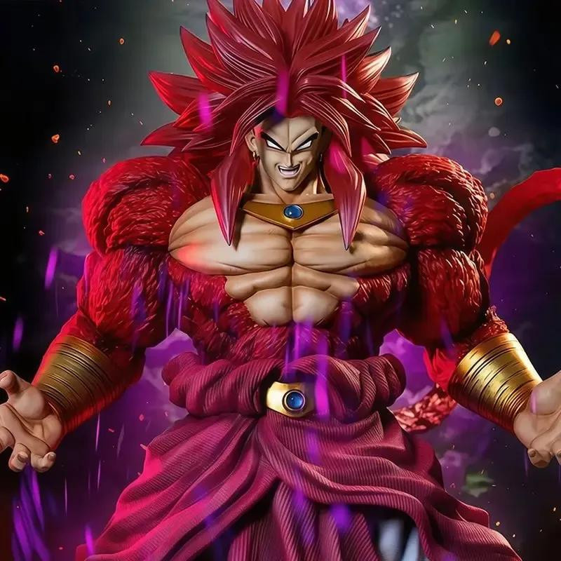 Yiran toy 1 Dragon Ball Anime Super Saiyan 4 Broly Figur 30cm - Bild 2