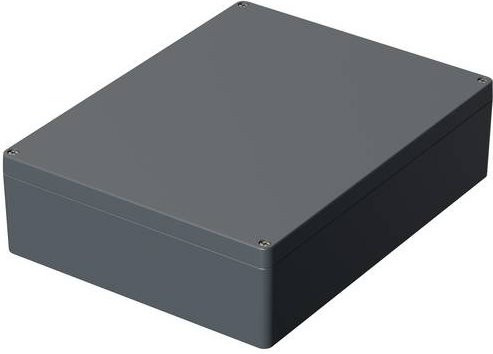 ROSE Systemtechnik Industrie-Gehäuse 1314011 aus Aluminium in Silber-Grau (RAL 7001) B: 400 cm, H: 310 cm, T: 110 cm - Bild 1