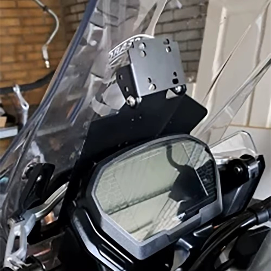Motorrad Smartphone Halterung für Triumph Tiger 1200 in Schwarz - Bild 2