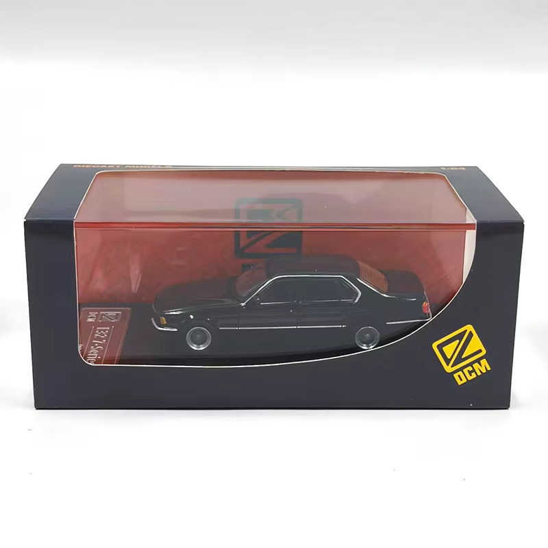 DCM E32 7er-Serie Automodell, 1:64 Maßstab, Metall, Schwarz - Bild 4