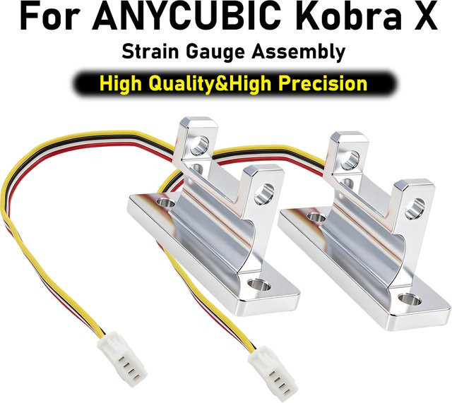 Anycubic Upgrade-Dehnungsmessgerät Montagesatz für Kobra X 3D-Drucker in Silber - Bild 1