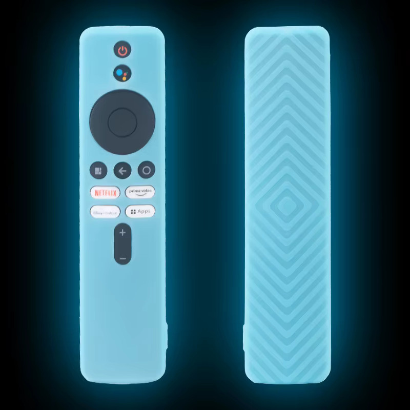 Stoßfeste und rutschfeste Silikon-Schutzhülle in Blau für Xiaomi Mi Box 2. Generation 4K TV Zubehör - Bild 2