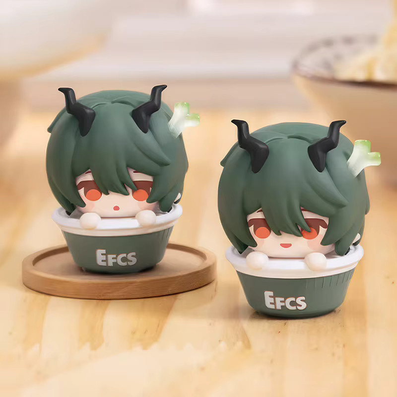 Bandai Honkai Impact 3 Instant Noodle Jeng Serie 1 und 2, Blindbox Mini-Figur, Einzelfigur - Bild 2