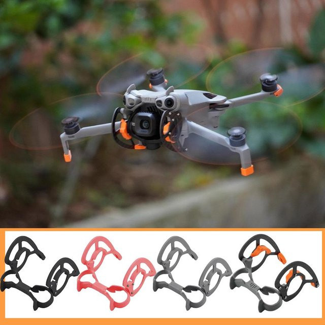 DJI Mini 5 Pro Carbon Fiber Gimbal Schutzhülle in Orange mit 3D Anti-Fall Stoßfestem Kamera Schutz Bar - Bild 1