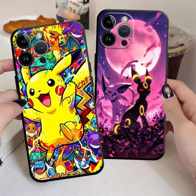 Anime Pokemon Handyhülle für Apple iPhone Modelle in Multicolour - Bild 1
