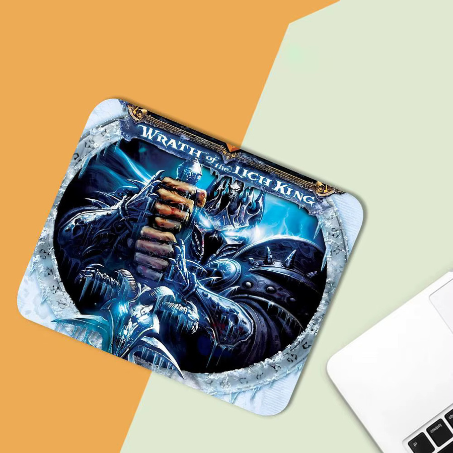 Rastar Mauspad World of Warcraft Design, Mehrfarbig, Computertischunterlage aus Naturkautschuk - Bild 5