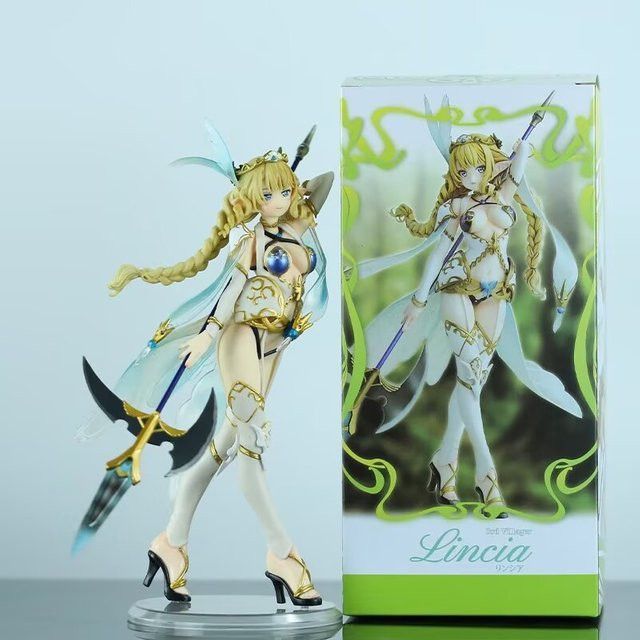 Bandai Animationsfigur Lyncia Hellebard Elfe als stehende Statue, Höhe: 26 cm - Bild 1
