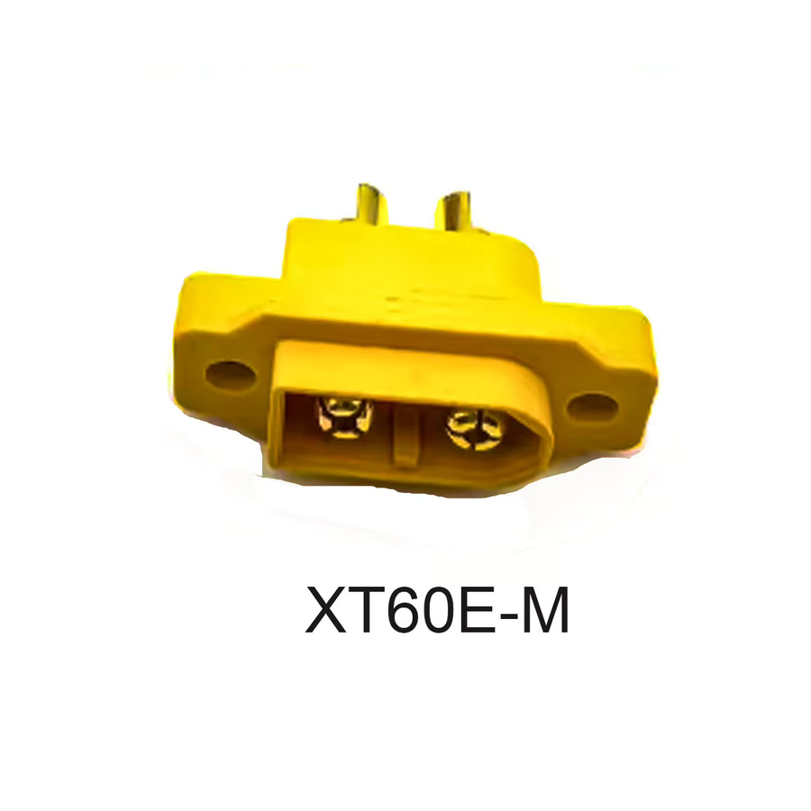 Amass XT60E-M Montierbare XT60 Stecker Set in Gelb für Racing Modelle und Multicopter, 10 Stück - Bild 2