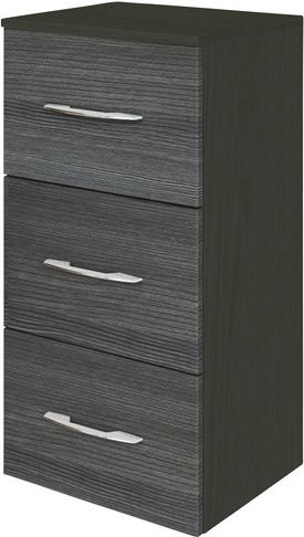 HELD MÖBEL Auszugsunterschrank Florida in Grau mit Soft-Close-Türen und Schubladen, B/H/T: 40 x 79 x 35 cm - Bild 1
