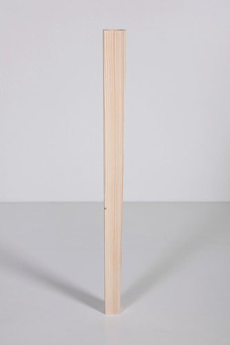 dieda Möbelfuß aus Holz in Beige und Braun, B/T/H: 5,5 x 5,5 x 73 cm - Bild 1