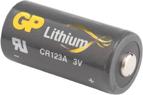 GP CR123A Lithium Fotobatterie 3V mit 1400 mAh in Schwarz - Bild 1
