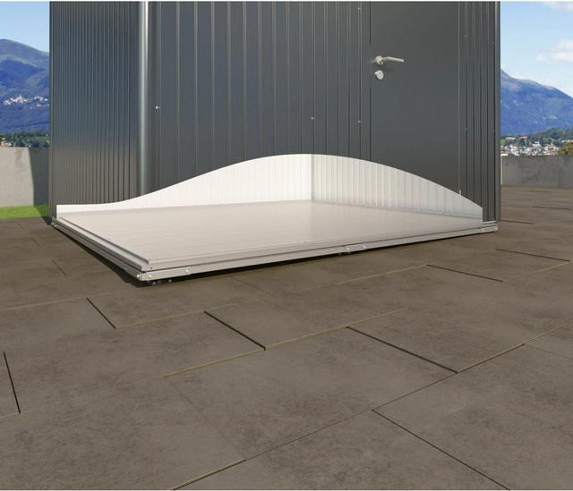 Biohort Boden SmartBase Neo für Gerätehaus 1D/4A, B/H/L: 334 x 18 x 166 cm, silberfarben - Bild 1