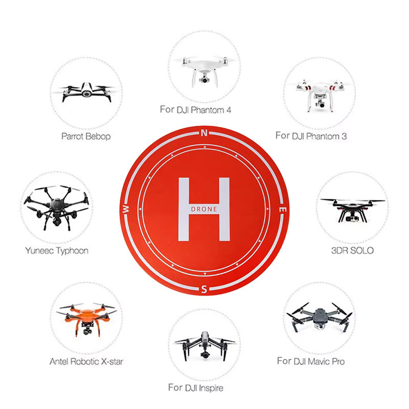 Wasserdichtes und schnell faltbares Helipad für DJI Lito X1, Neo 2, Mini 3 Pro, 4 Pro, Air 3 und Avata 2 Landeplatz Drohnenzubehör - Bild 2