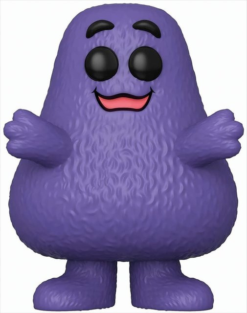 Funko McDonald's Grimace, Einzelfigur, Lila, Kunststoff - Bild 1