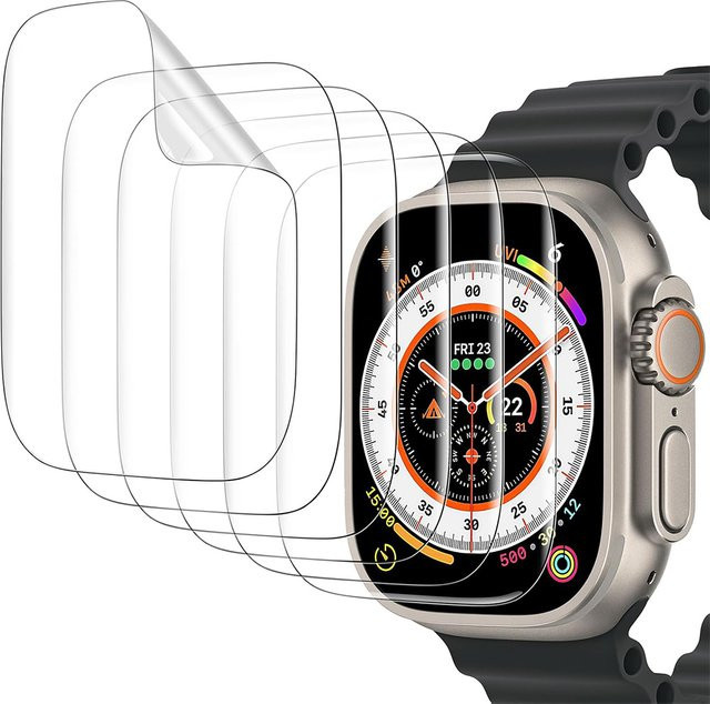 Displayschutzfolie Apple, TPU, transparent, 10 Stück - Bild 1