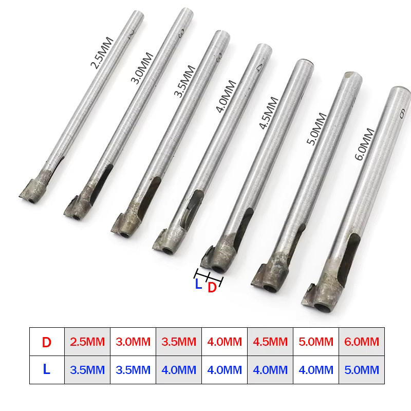 QJH Leder Carving Werkzeug Set zum Stanzen und Lochen von Gürteln in Silber - Bild 2