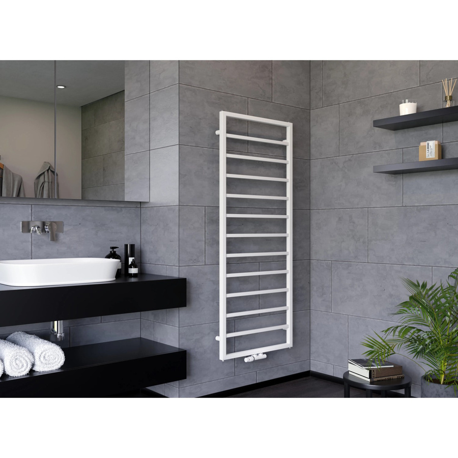 Ximax Badheizkörper Pure Slim in Weiß mit Mittenanschluss, Höhe: 172 cm, Breite: 60 cm - Bild 2