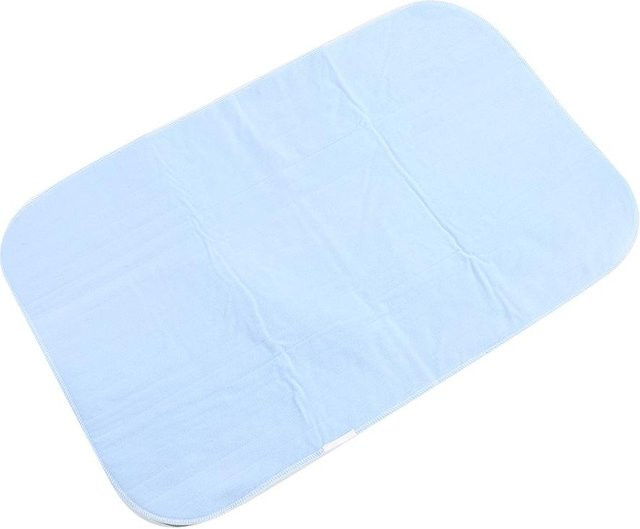 Wiederverwendbare und waschbare Inkontinenzunterlage von DIYelecs aus Baumwolle, wasserdicht, Farbe: Weiß - Bild 1