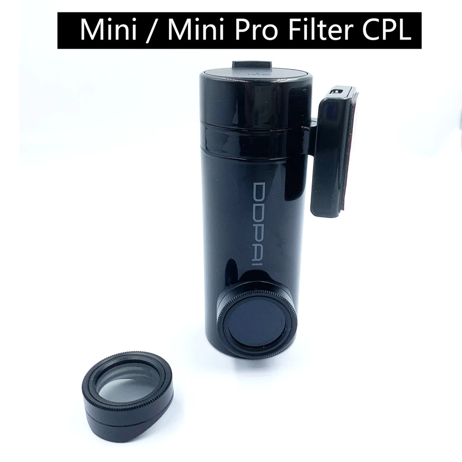 DDPAI Dash Cam Mini CPL Filter Set mit statischem VHB Aufkleber in Schwarz für DDPAI MINI PRO - Bild 2