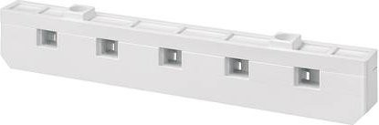 Siemens ALPHA 400/630 Sammelschienenhalter 5-polig, 40mm-System, Farbe: Weiß - Bild 1