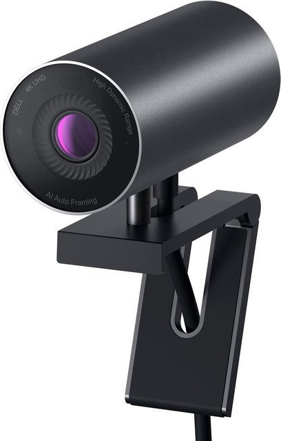Dell UltraSharp WB7022 4K UHD Webcam in Schwarz mit USB-C und USB-A Anschluss - Bild 1