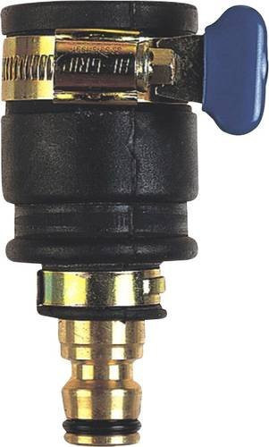 C.K. Wasserdieb Steckkupplung G7919 aus Messing in Schwarz für 10 - 20mm Wasserhahnanschluss - Bild 1