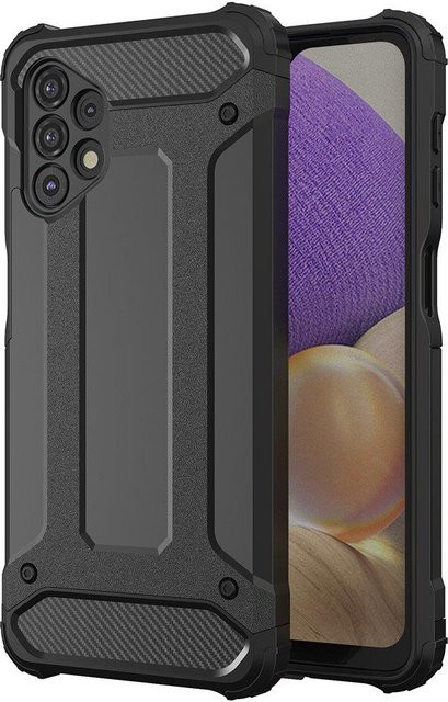 Samsung Galaxy A53 5G A536 Hybrid Armor Schutzhülle in Schwarz - Bild 1