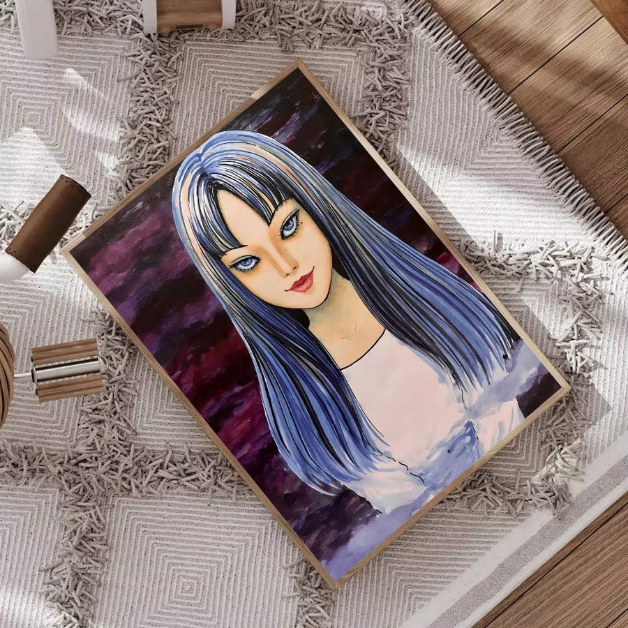 Junji Ito Tomie Retro Klebeposter Rastar Wandaufkleber Multicolour - Bild 4