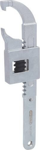 KS Tools Gelenk-Hakenschlüssel mit Nase aus Chrom-Vanadium, Silber, Schlüsselweite 10 - 50 mm - Bild 1