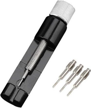 EDC Toy Uhrenarmband-Reparierwerkzeug-Set, Edelstahl, Schwarz - Bild 1