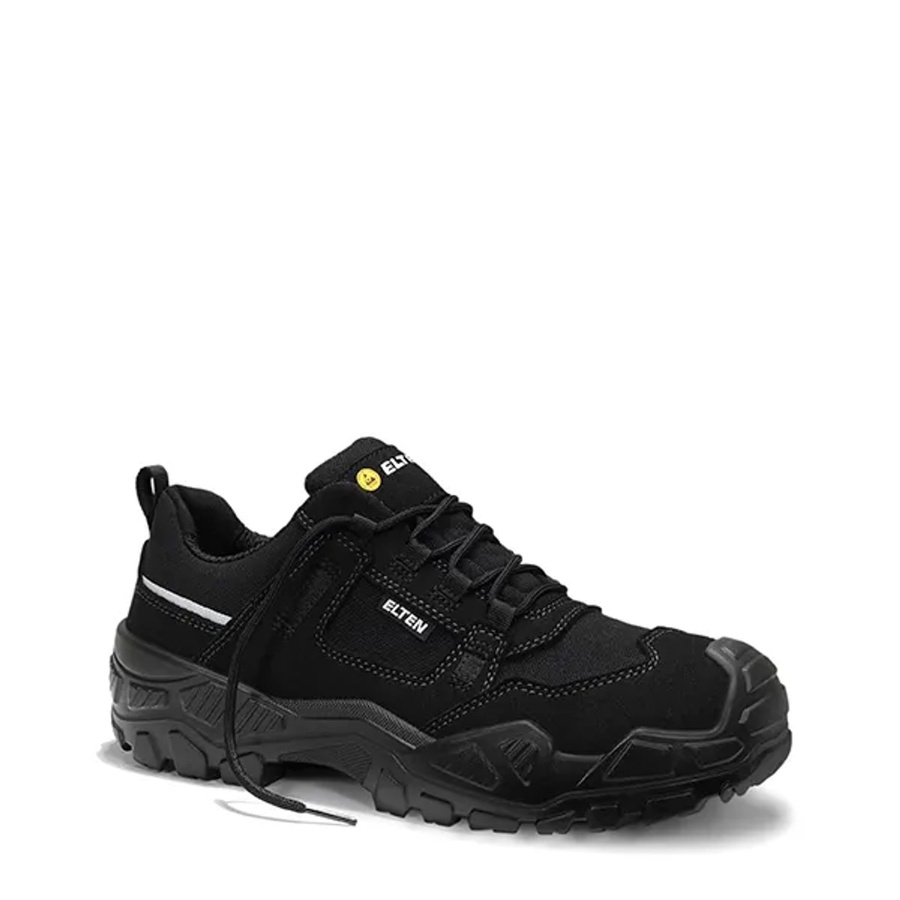 Elten Sicherheitshalbschuh Mike Black Low ESD S3S in Schwarz, Größe 45 - Bild 2