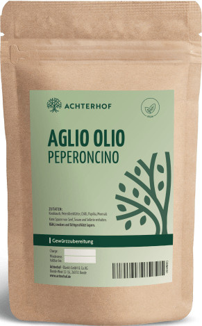 Achterhof Aglio Olio Peperoncino Gewürzzubereitung 250 g - Bild 1